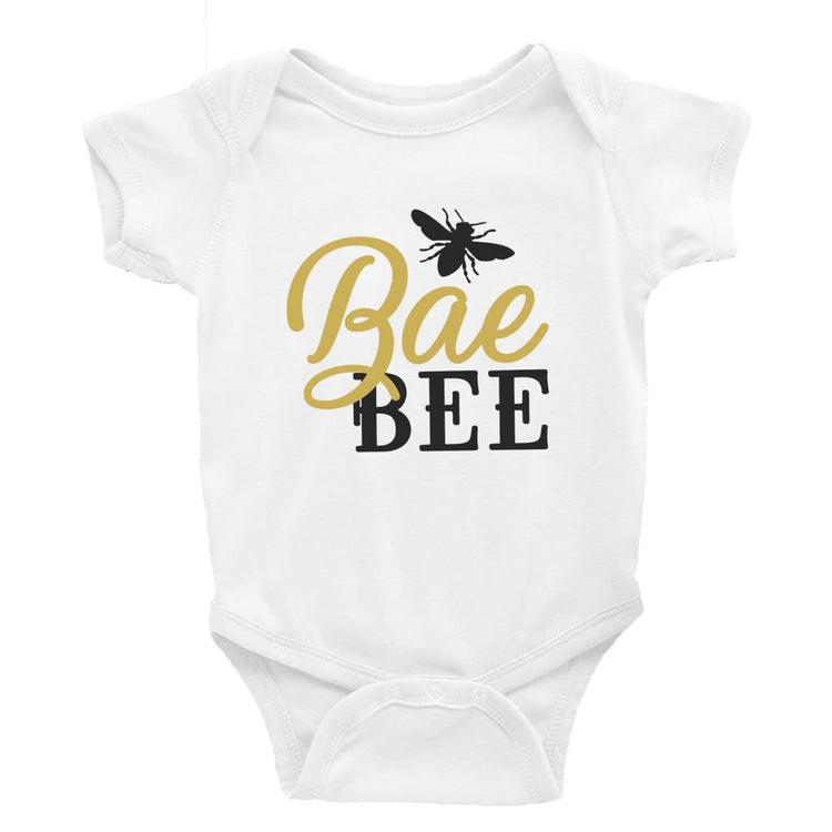 Bae Bee - Little Milk Monster - Baby Bodysuit Little Milk Monster Cheeky by Design Baby bodysuit funny cheeky trending breastfeeding Baby shower gift