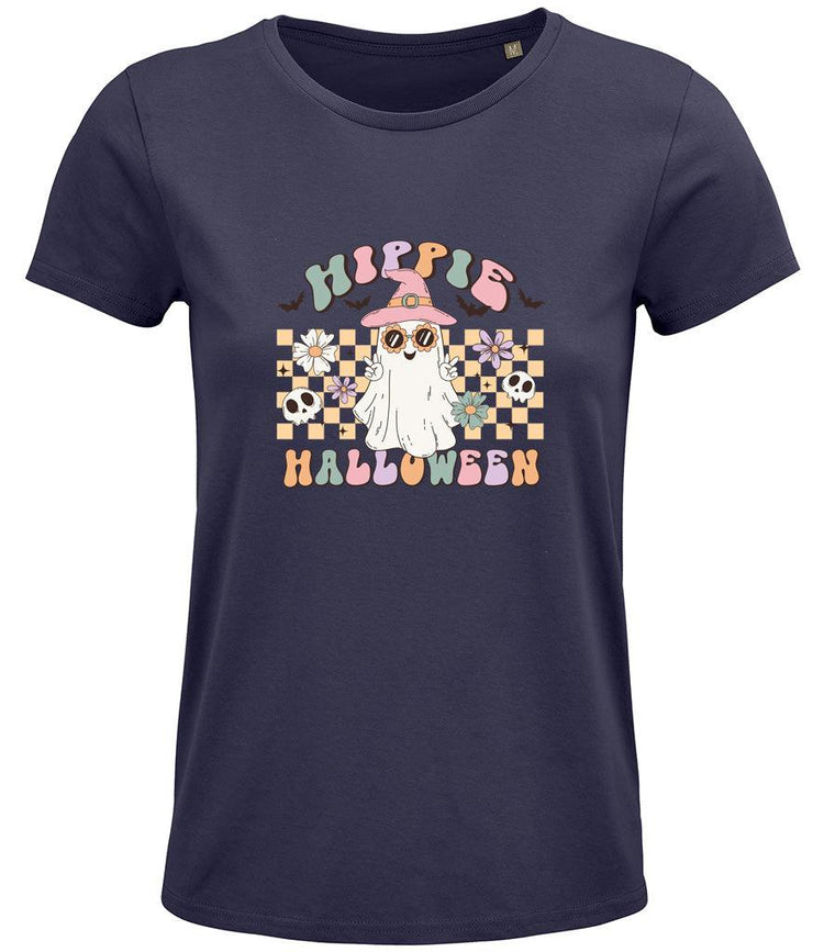Hippie halloween Ladies T-shirt - Little Milk Monster United Kingdom England