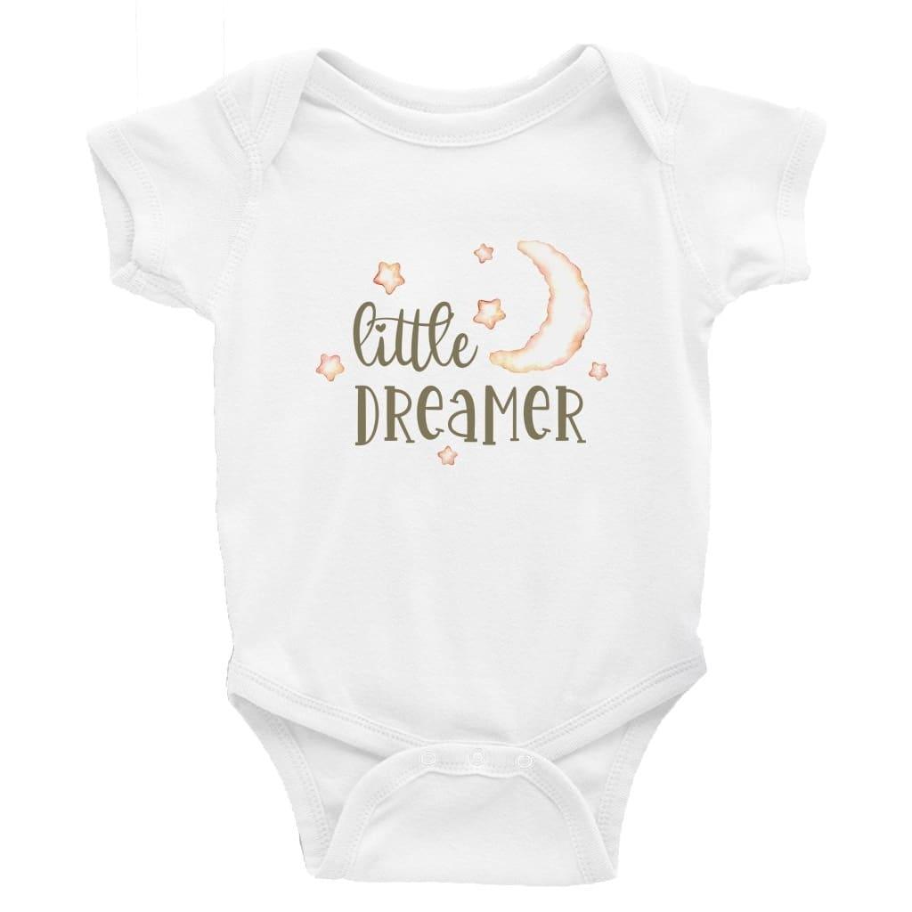 Little Dreamer - Little Milk Monster - Baby Bodysuit Little Milk Monster Cheeky by Design Baby bodysuit funny cheeky trending breastfeeding Baby shower gift