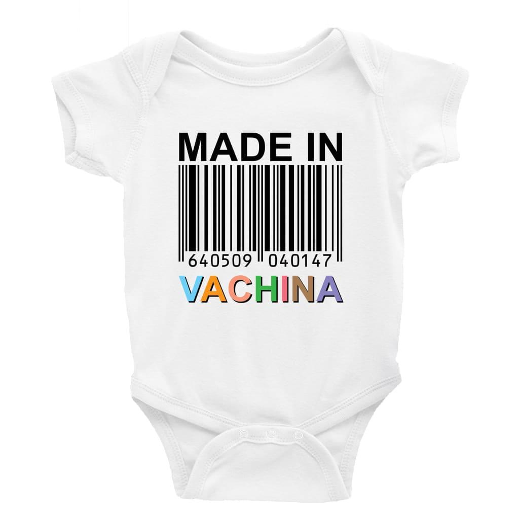 Made in Vachina Little Milk Monster unisex onesie Funny baby bodysuit cheeky baby outfit new parent baby shower gift breastfeeding clothing