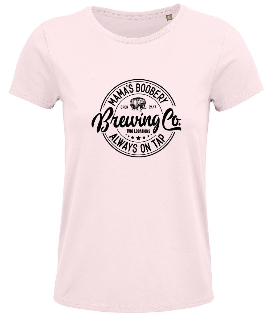 Mamas Boobery Ladies T-shirt - Little Milk Monster United Kingdom England