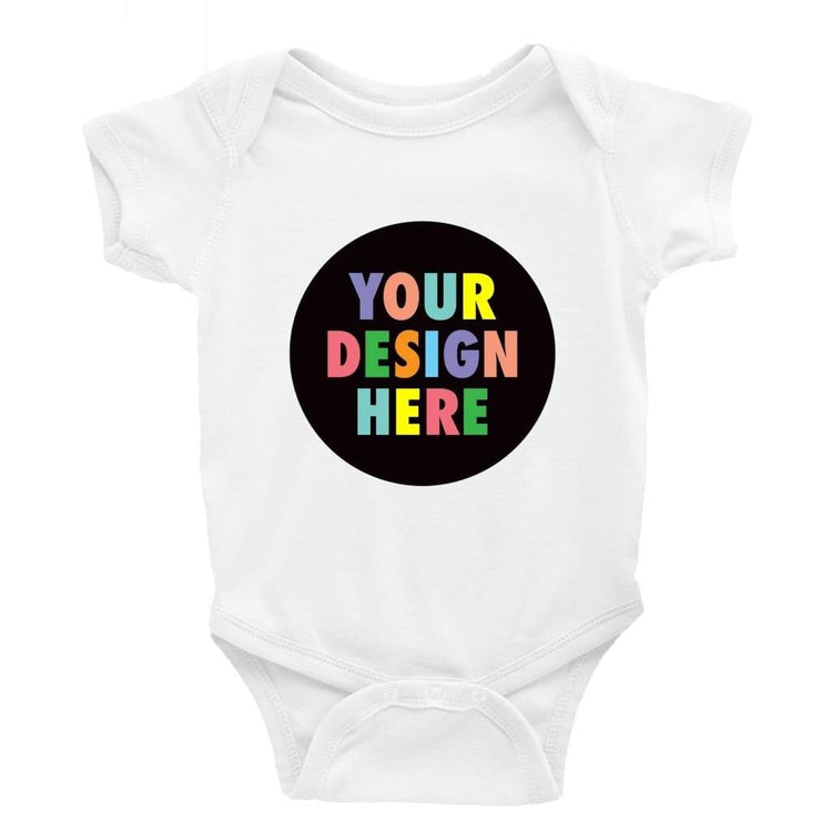 Personalised DTG full colour print Bodysuit - Little Milk Monster - Baby Bodysuit Little Milk Monster Cheeky by Design Baby bodysuit funny cheeky trending breastfeeding Baby shower gift