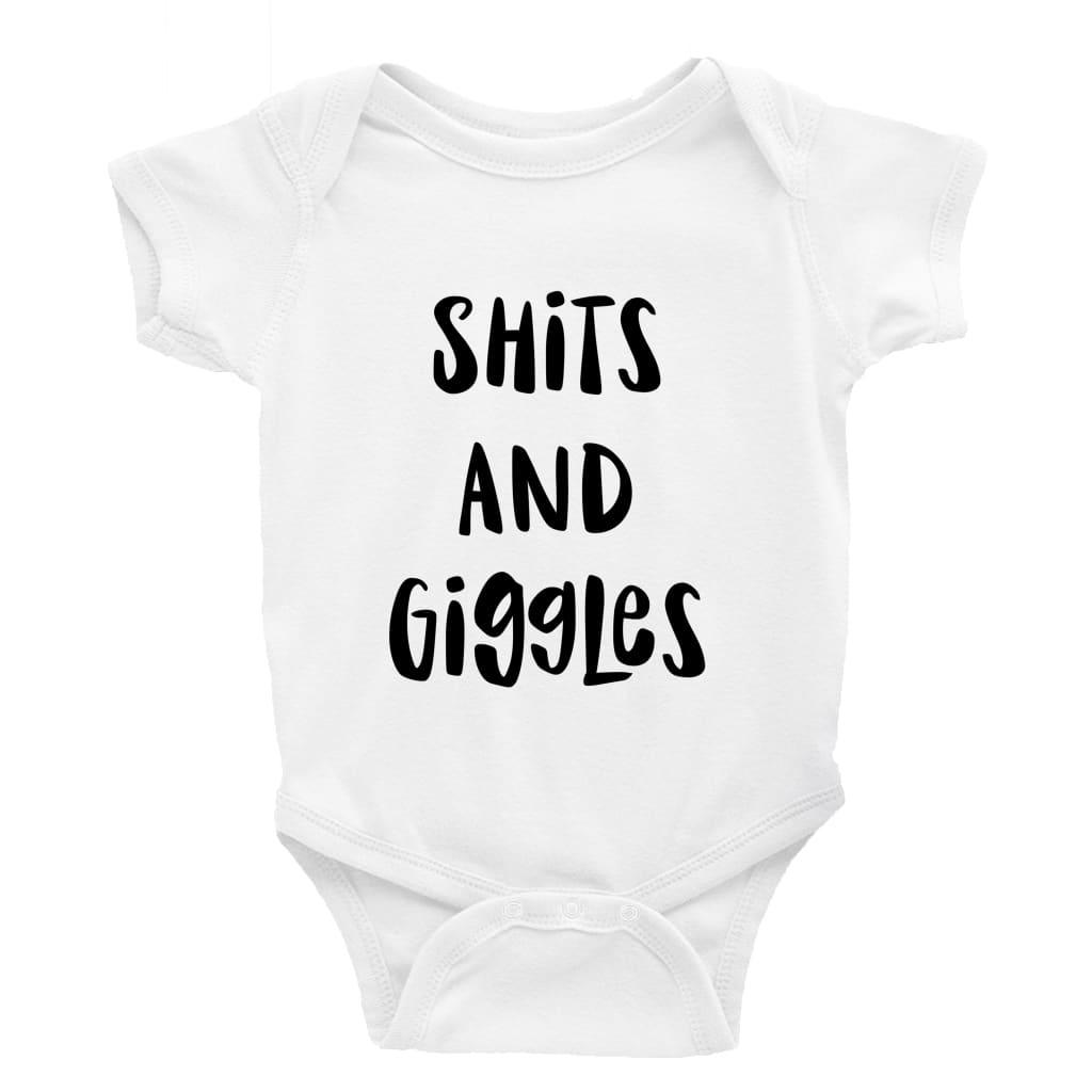 Shits & Giggles Little Milk Monster unisex onesie Funny baby bodysuit cheeky baby outfit new parent baby shower gift breastfeeding clothing