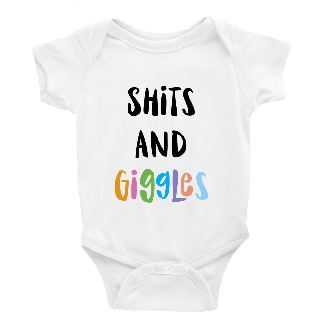 Shits & Giggles Little Milk Monster unisex onesie Funny baby bodysuit cheeky baby outfit new parent baby shower gift breastfeeding clothing