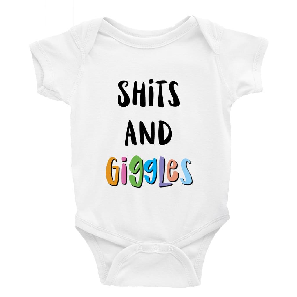 Shits & Giggles Little Milk Monster unisex onesie Funny baby bodysuit cheeky baby outfit new parent baby shower gift breastfeeding clothing