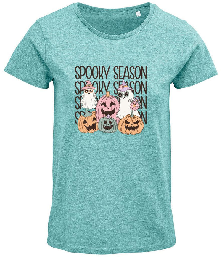 Spooky Season Ladies T-shirt - Little Milk Monster United Kingdom England