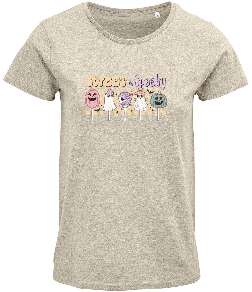 Sweet and Spooky Ladies T-shirt - Little Milk Monster United Kingdom England