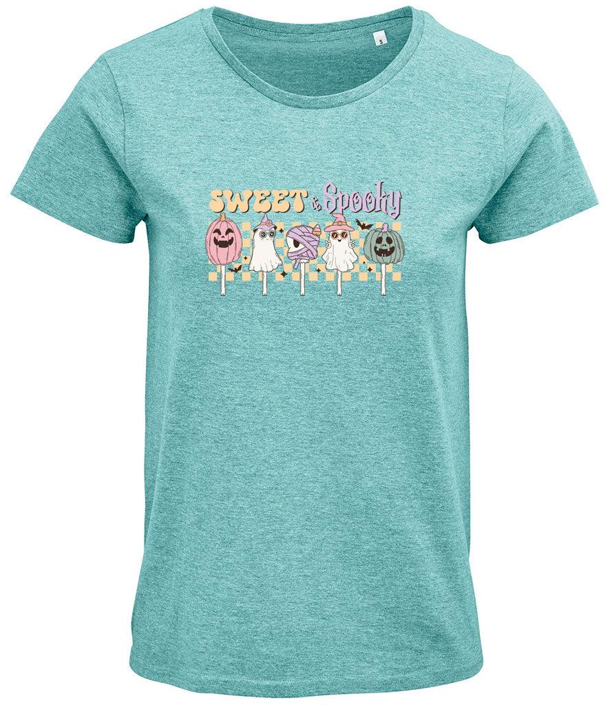 Sweet and Spooky Ladies T-shirt - Little Milk Monster United Kingdom England
