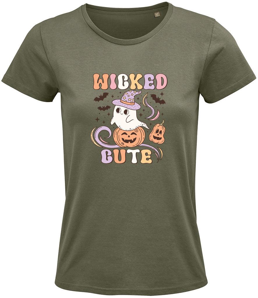 Wicked Cute Ladies T-shirt - Little Milk Monster United Kingdom England